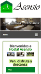 Mobile Screenshot of hostalasensio.com